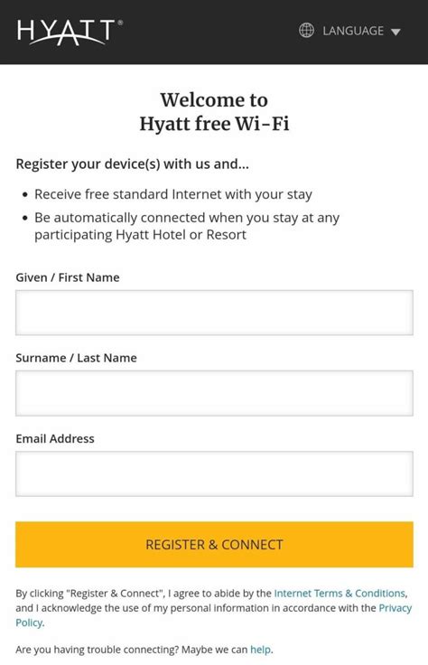 hyatt guest connect wifi.
